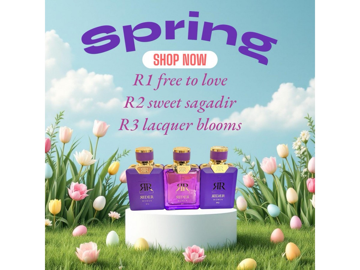 بكج عطر Free To Love + Sweet Sagadir + Lacquer Blooms